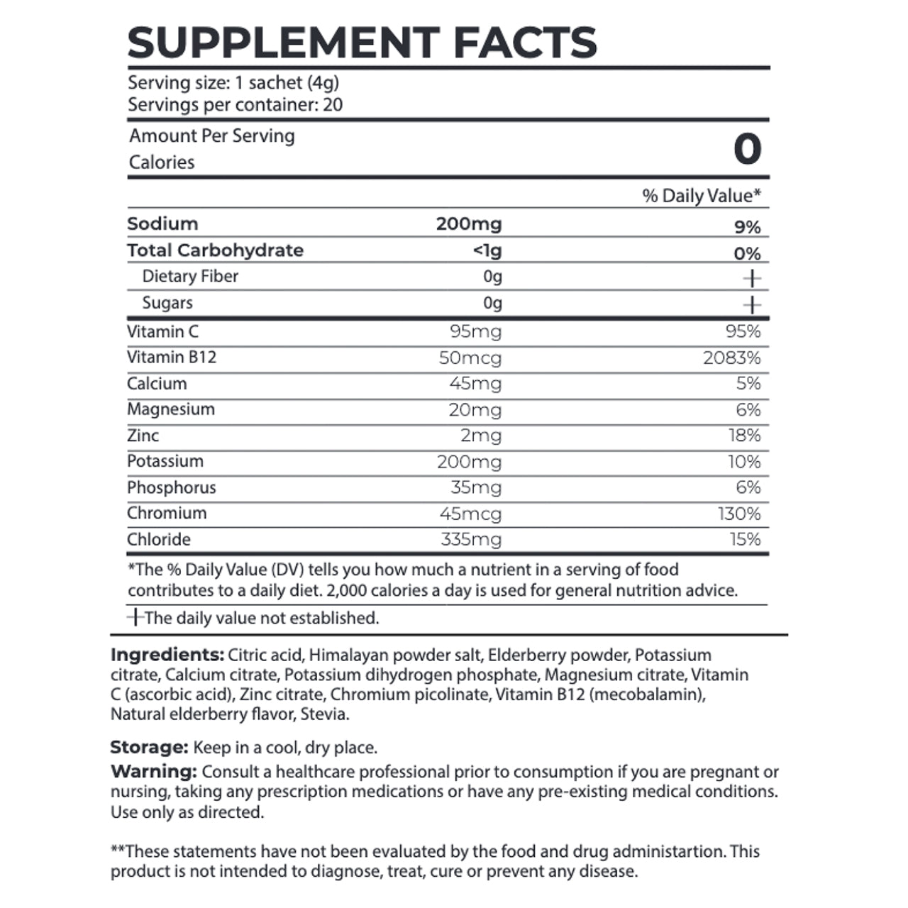 Elderberry Electrolytes