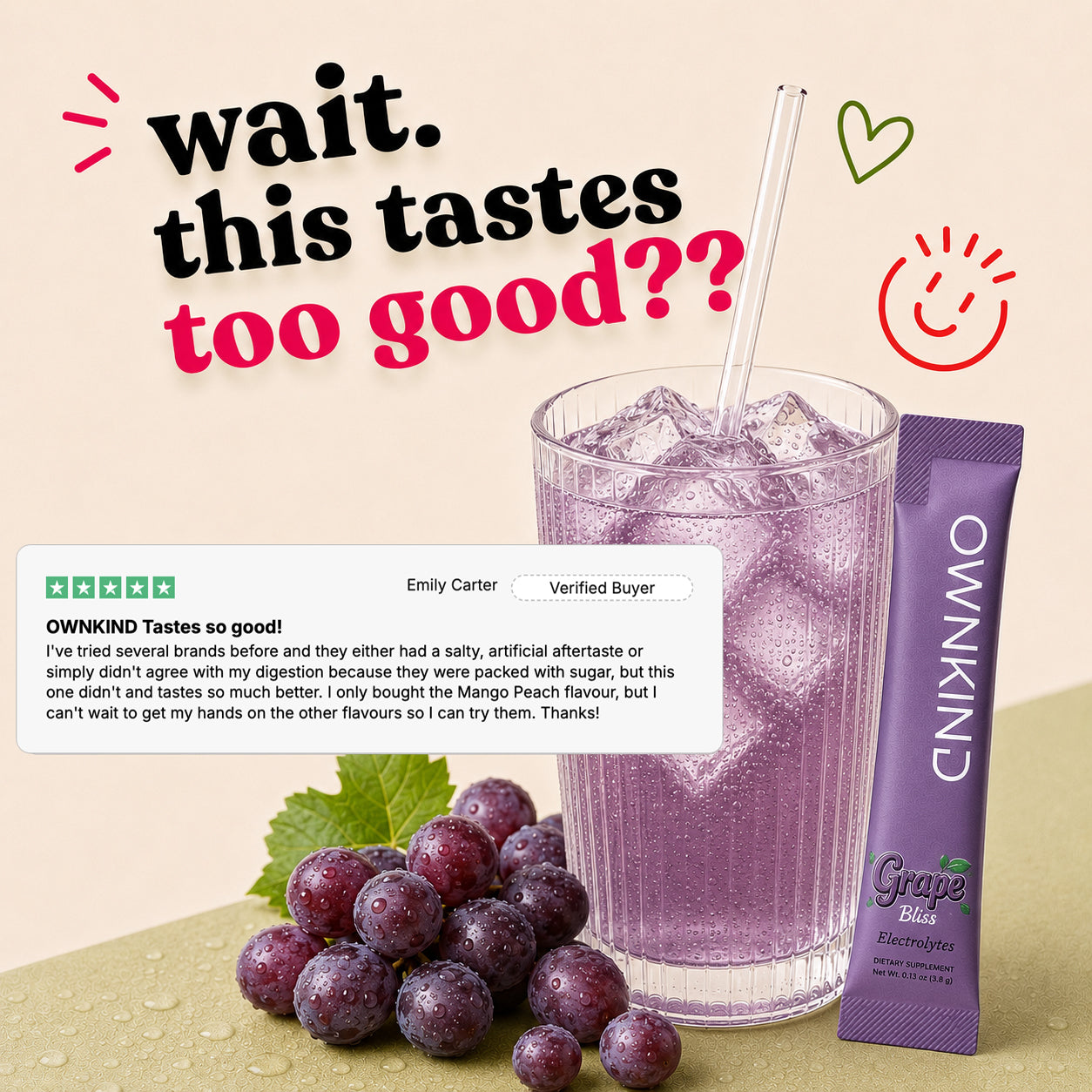 Elderberry. Grape Bliss