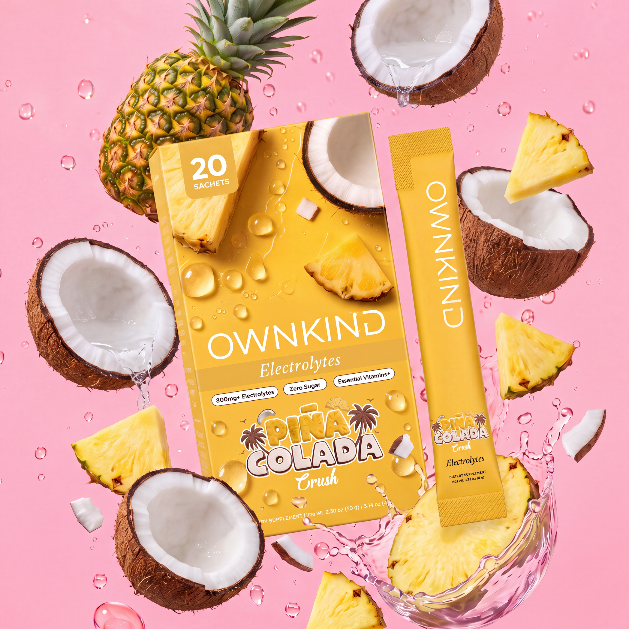 Pineapple & Coconut .  Pina Colada