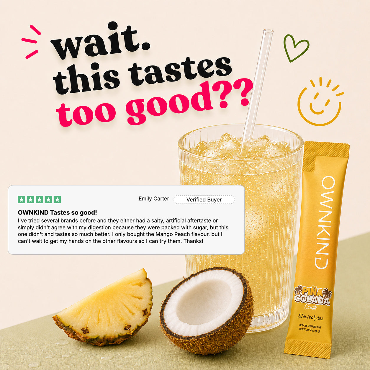 Pineapple & Coconut .  Pina Colada