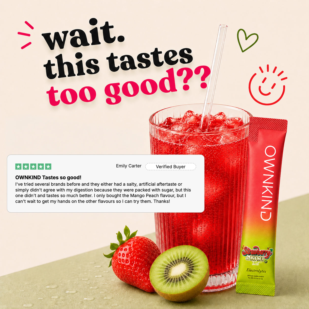 Strawberry & Kiwi Electrolytes